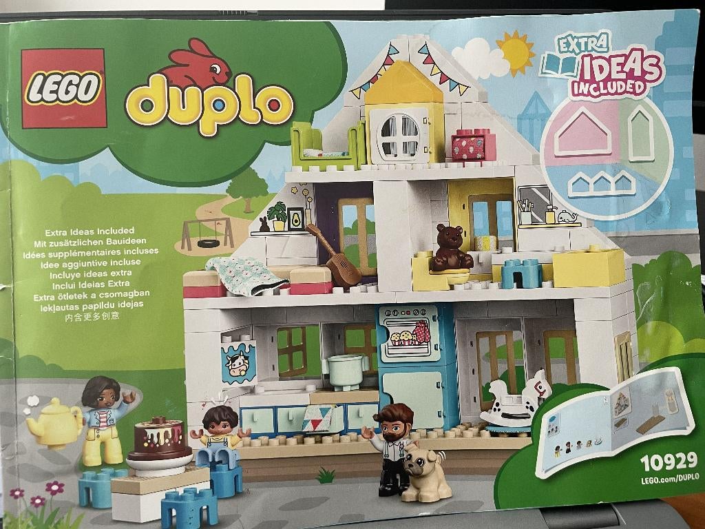 duplo huis, Kinderen en Baby's, Speelgoed | Duplo en Lego, Ophalen, Zo goed als nieuw, Complete set, Duplo