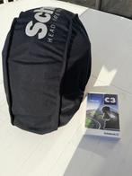 Motorhelm C3  Schuberth zwart M met Manual, Motoren, Overige merken, M, Systeemhelm, Dames