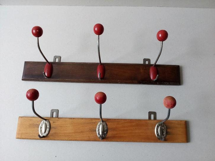 Wandkapstokjes. Jassen/Hoeden.Brocante. Prijs per stuk., Huis en Inrichting, Woonaccessoires | Kapstokken, Zo goed als nieuw, Wandkapstok