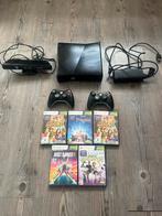 xbox 360 met kinect en spelletjes, Met kinect, 250 GB, Met 2 controllers, 360 S