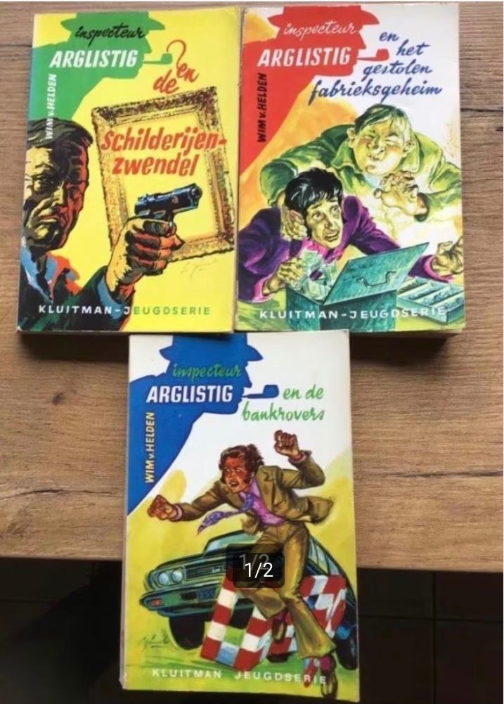 3 delen Arglistig door Wim van Helden, Boeken, Kinderboeken | Jeugd | 10 tot 12 jaar, Gelezen, Ophalen of Verzenden