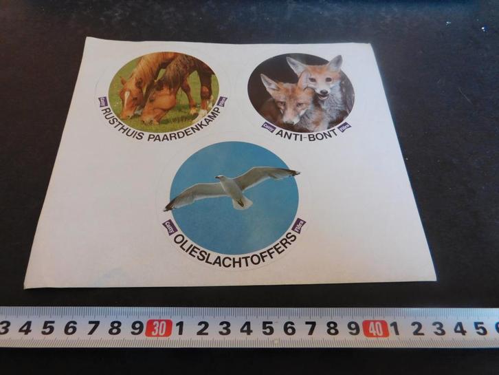 sticker set Catty Flora Rusthuis Paardenkamp Anti-Bont Olies, Verzamelen, Stickers, Zo goed als nieuw, Ophalen