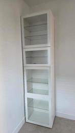 Vitrinekast Ikea bestaande uit 3 delen, Ophalen, 50 tot 100 cm, 25 tot 50 cm, Gebruikt