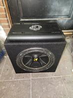 Kicker Versterker 4 kanaals + 12 inch Kicker Comp Subwoofer, Auto diversen, Autospeakers, Ophalen