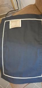 Placemat blauw met wit bies, helemaal nieuw., Ophalen of Verzenden, Zo goed als nieuw, Blauw