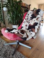 Zacht koeienprint fleece kleed, Ophalen, 150 tot 200 cm, 150 tot 200 cm, Rechthoekig