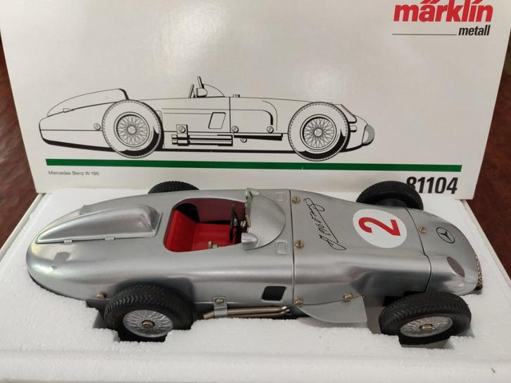 Märklin 81104 Opwindauto Mercedes Silberpfeil W196 **NIEUW**, Hobby en Vrije tijd, Modelauto's | 1:18, Nieuw, Auto, Overige merken