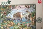 Jumbo puzzel “Noah’s Ark” 3000 stukjes, compleet, Hobby en Vrije tijd, Denksport en Puzzels, Ophalen of Verzenden, Legpuzzel, Meer dan 1500 stukjes