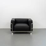 3x Cassina Le Corbusier LC3 Fauteuil Zwart Leer - Chroom, Huis en Inrichting, Niet ingevuld, Niet ingevuld, Nieuw, Ophalen of Verzenden
