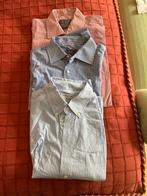 3 Overhemden Mouwlengte 7, Heren L, ZGAN, Kleding | Heren, Ophalen of Verzenden, Zo goed als nieuw, Halswijdte 41/42 (L)