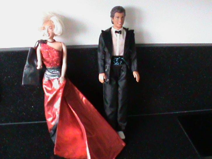 Ken (1968) en Marilyn Monroe, Verzamelen, Poppen, Gebruikt, Pop, Ophalen of Verzenden