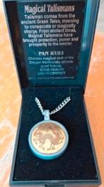 Nieuw - tinnen magical talisman met ketting - pan k'uei, Ophalen of Verzenden, Nieuw, Zilver, Overige materialen