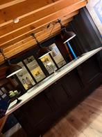 Chique landelijke bar barset zwat cafe man cave toog, Ophalen of Verzenden, Zo goed als nieuw