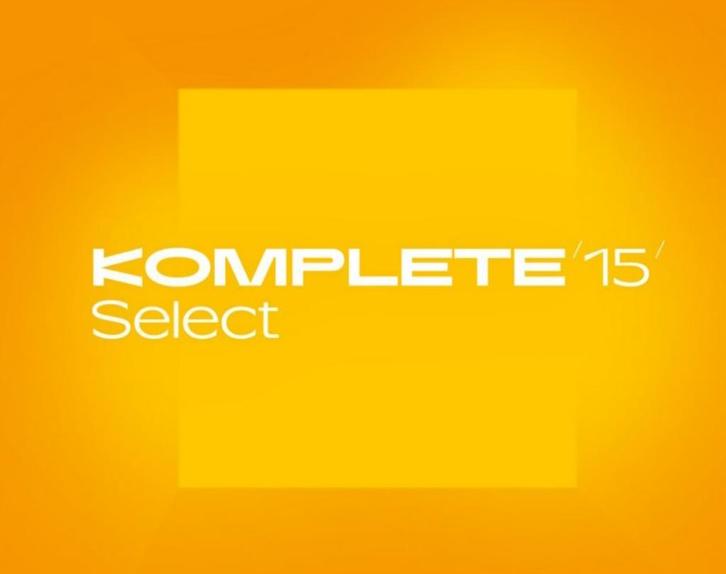 Native Instruments Komplete 15 Select Band/Beats/Electronic, Computers en Software, Audio-software, Nieuw, MacOS, Windows, Ophalen