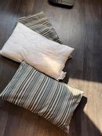 2sierkussens, Ophalen of Verzenden, Zo goed als nieuw, Wit, Vierkant