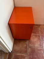 Oranje ladekast, Ophalen, Minder dan 50 cm, Gebruikt, 3 of 4 laden
