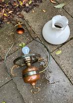 Leuk ouderwets koperen vintage lampje, Ophalen of Verzenden