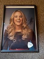 Foto carrie underwood gesigneerd, Ophalen of Verzenden, Zo goed als nieuw, Foto of Kaart, Gesigneerd