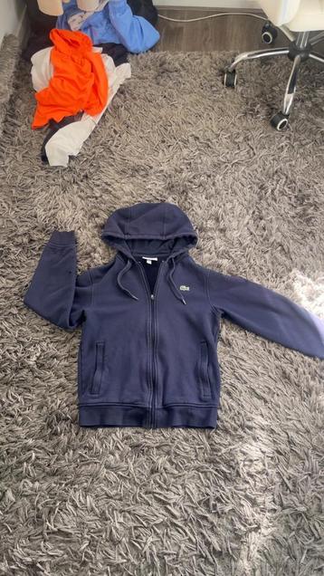 Lacoste vest marine blauw xs beschikbaar voor biedingen