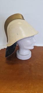 Antieke brandweerhelm, Ophalen of Verzenden, Overige soorten, Nederland, Helm of Baret