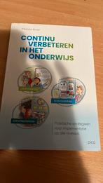 Marijke Broer - Continu verbeteren in het onderwijs, Sociale wetenschap, Ophalen of Verzenden, Zo goed als nieuw, Marijke Broer