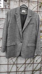 Ruim vallende dames colbert, zwart/wit fijne ruit, maat XL, Zwart, Maat 46/48 (XL) of groter, C & A, Ophalen of Verzenden