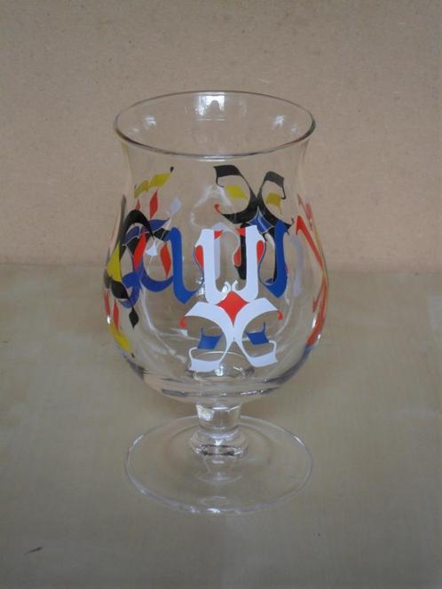 Duvel bierglas bier glas 'Letman' 2012 als Collectors Item, Verzamelen, Biermerken, Zo goed als nieuw, Glas of Glazen, Duvel, Ophalen of Verzenden