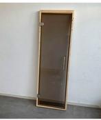 Nieuw!! Sauna deur kozijn veiligheidsglas brons of blank, 75 tot 150 cm, Deurkozijn, Nieuw, Ophalen of Verzenden