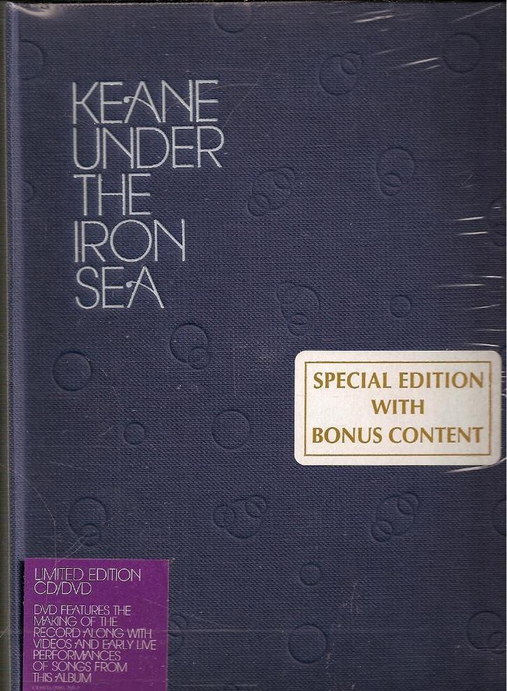 Keane - Under the iron sea ( dvd + cd ), Cd's en Dvd's, Dvd's | Muziek en Concerten, Nieuw in verpakking, Muziek en Concerten