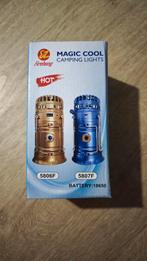 Camping Lamp met Ventilator & Powerbank, Caravans en Kamperen, Ophalen of Verzenden, Nieuw