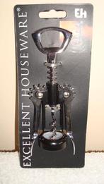 NIEUWE kurkentrekker/opener chroom wijn, Verzenden, Nieuw