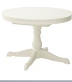 Ikea uitschuifbare eettafel, Ophalen, Rond, Zo goed als nieuw, 75 cm of meer