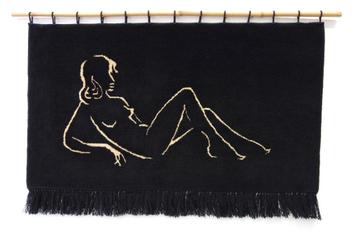 Vintage wandkleed Rockabilly Fifties Pin-up  beschikbaar voor biedingen