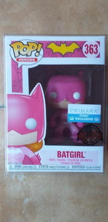 Batman batgirl pink primark exclusive limited funko pop  beschikbaar voor biedingen