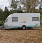 Caravan Eiffelland Holiday, Caravans en Kamperen, Caravans, Vast bed, Luifel, Rondzit, Tot en met 4