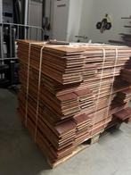 65 m2 massief jatoba visgraat . 17,5 vm breed 2 cm dik, Gebruikt, 50 tot 150 cm, 10 m² of meer, 10 tot 30 cm