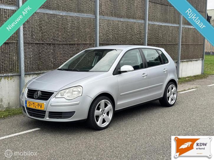 Volkswagen Polo 1.4-16V Optive NAP/NWE APK/LM VELGEN, Auto's, Volkswagen, Bedrijf, Polo, ABS, Airbags, Airconditioning, Alarm
