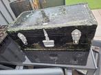 Oude Legerkist - Vintage Opbergkist, Antiek en Kunst, Ophalen of Verzenden