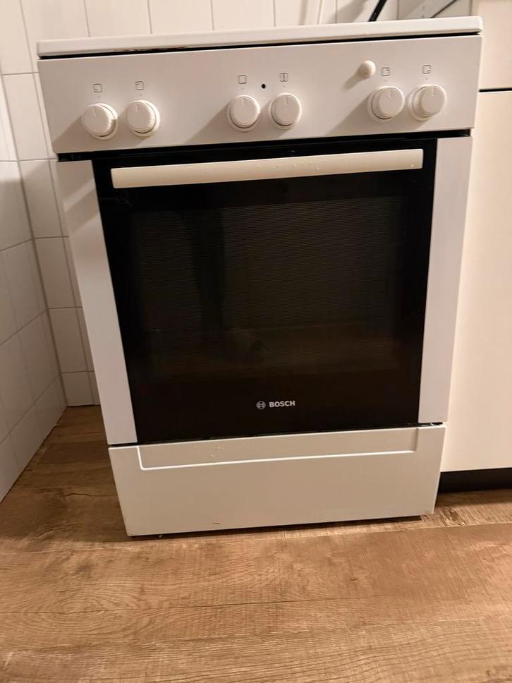 Bosch Gasfornuis met Oven - Goed Onderhouden, Witgoed en Apparatuur, Fornuizen, Gebruikt, Vrijstaand, Gas, 4 kookzones, 85 tot 90 cm