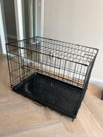 Zwarte bench 80x50, Dieren en Toebehoren, Ophalen, Zo goed als nieuw