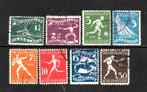 610 nvph 212-219 olympiadezegels1928 gebruikt zie scan., Postzegels en Munten, Postzegels | Nederland, Ophalen of Verzenden, T/m 1940