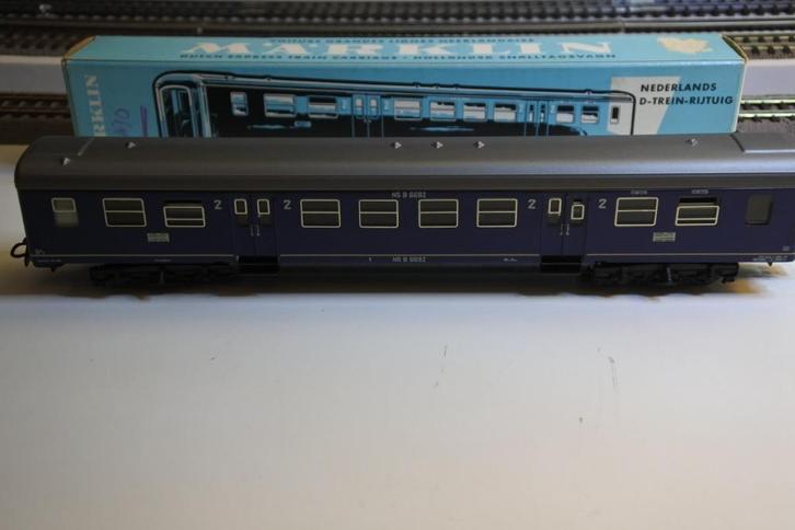 Märklin 4049 NS 2e klasse intercity rijtuig nieuwstaat, Hobby en Vrije tijd, Modeltreinen | H0, Zo goed als nieuw, Wagon, Wisselstroom