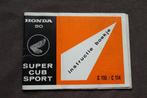 Honda 50 C110 C114 Super Cub Sport instructie boekje, Fietsen en Brommers, Handleidingen en Instructieboekjes, Ophalen of Verzenden