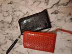 2 portomoneetjes, Ophalen of Verzenden, Zo goed als nieuw, Rood