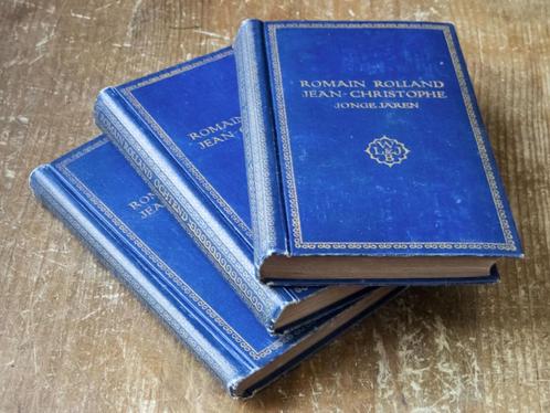 Romain Rolland - Jean-Christophe - 3 delen - antiek, Boeken, Literatuur, Gelezen, Europa overig, Ophalen of Verzenden