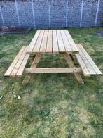 Houten Picknicktafel - Rechthoekig, Ophalen, Nieuw, Rechthoekig, Kinderpicknicktafel
