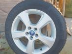Winterbanden Continental + velgen Ford, Auto-onderdelen, Banden en Velgen, Ophalen, Gebruikt, 17 inch, Winterbanden
