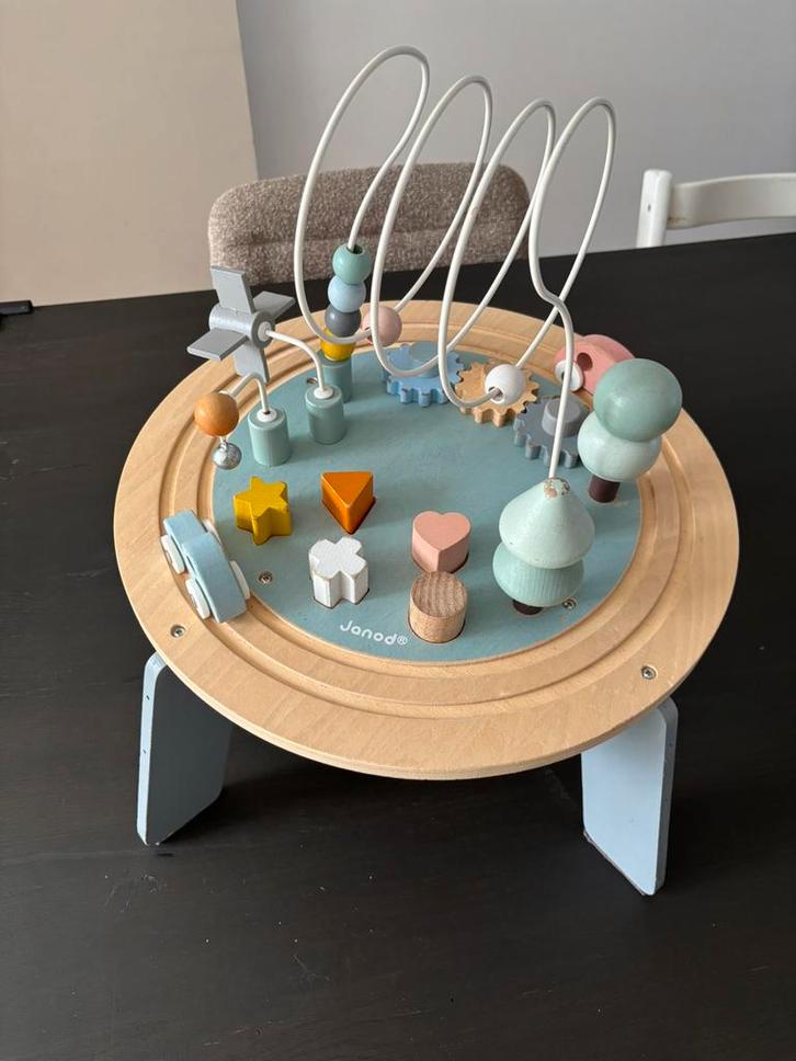 Janod Speeltafel, Kinderen en Baby's, Speelgoed | Speeltafels, Gebruikt, Ophalen