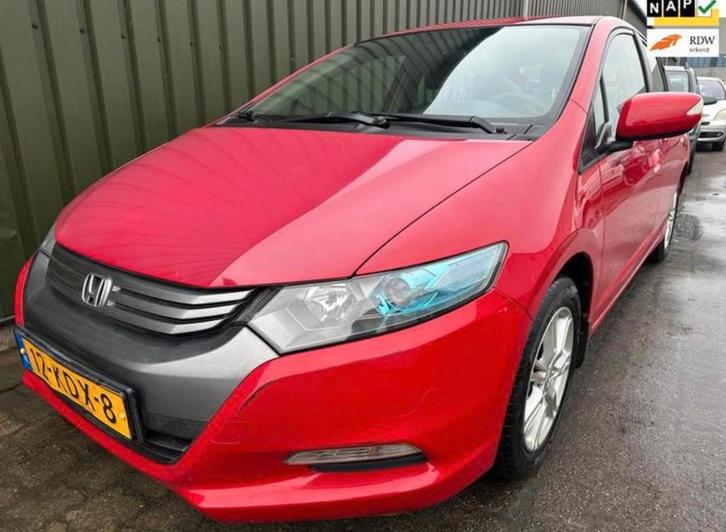 Honda Insight 1.3 Hybrid AUT 2009 Rood, Auto's, Honda, Particulier, Insight, Hybride Elektrisch/Benzine, A, Hatchback, Automaat