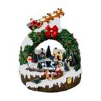 Intratuin - Kerstdorp Schaatsbaan met beweging, Diversen, N.v.t., N.v.t., Ophalen of Verzenden, Zo goed als nieuw